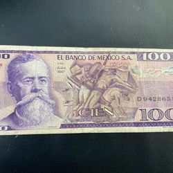 Billete Dé México 😎