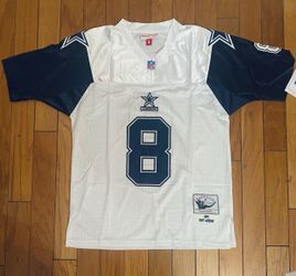 Where navy Dallas cowboys aikman jersey