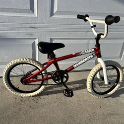 Red & White 16” DiamondBack BMX Bike 