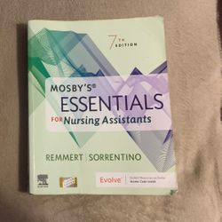 Mosbys Essential For Nursing Assistants