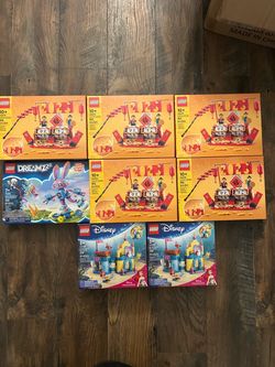 LEGO Sets Lot – Festival Calendar, DreamZzz, Disney Princess