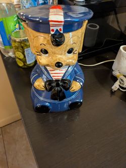 Twin vinton vintage sailor bear lamp