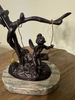 Vintage Bronze lamp