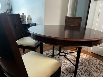 Round Table and Chairs