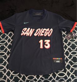 San Diego Padres Jersey #13 Machado Men's Med