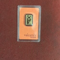 Valcambi 5g Gold Bar