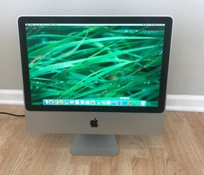 Apple IMac 20” Dual Core 4GB/160GB - Fully Functional - Tested Comes with brand new Insignia Keyboard and Mouse