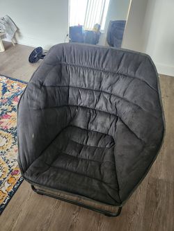 Dark Gray Folding chair