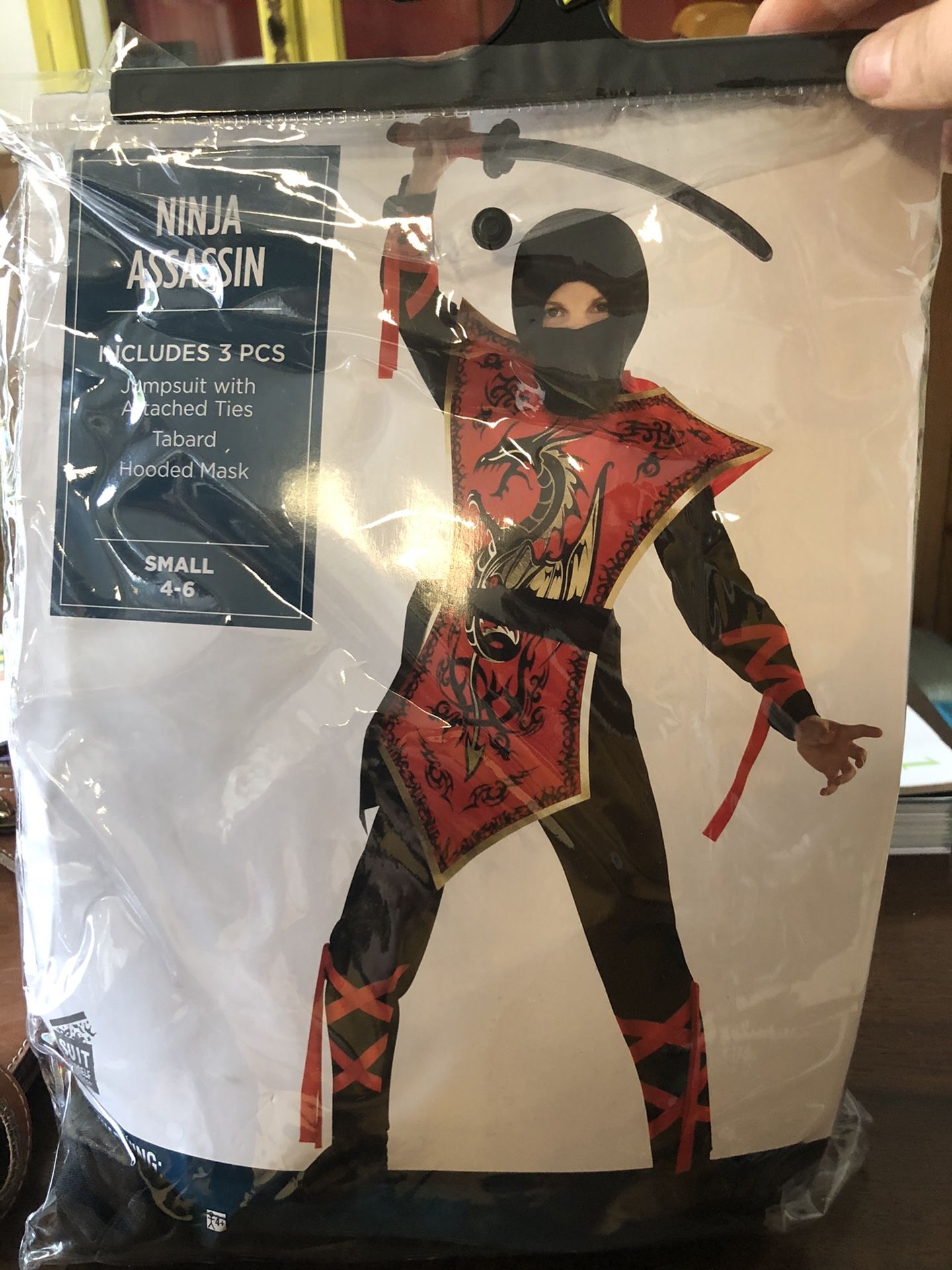 Costume-Sz small-Ninja Assassin