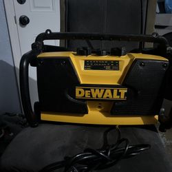 Dewalt Work Radio/speaker