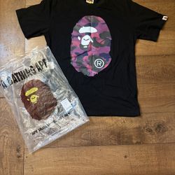 Purple Bape Shirt