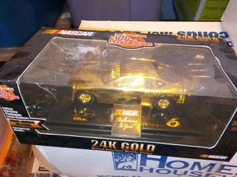 Mark Martin 24 K Gold Car.