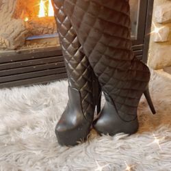 Sophia & Lee “AIDY” Long Stiletto Boot Heels