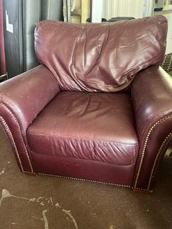 Leather chair