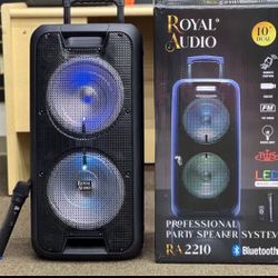 Bluetooth Portable Speaker With Microphone 