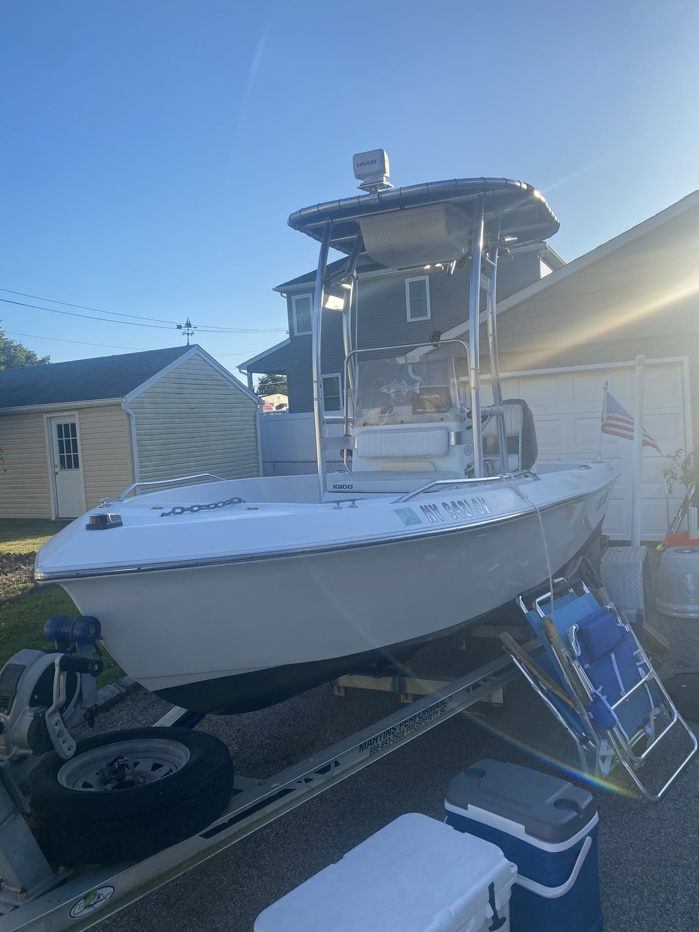 2003 Sea pro Center Console 17ft