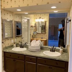 Large Mirror 75 Inches  X 46 Inches