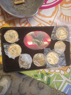 7 American Legion Commemorative Series Token/Medals.