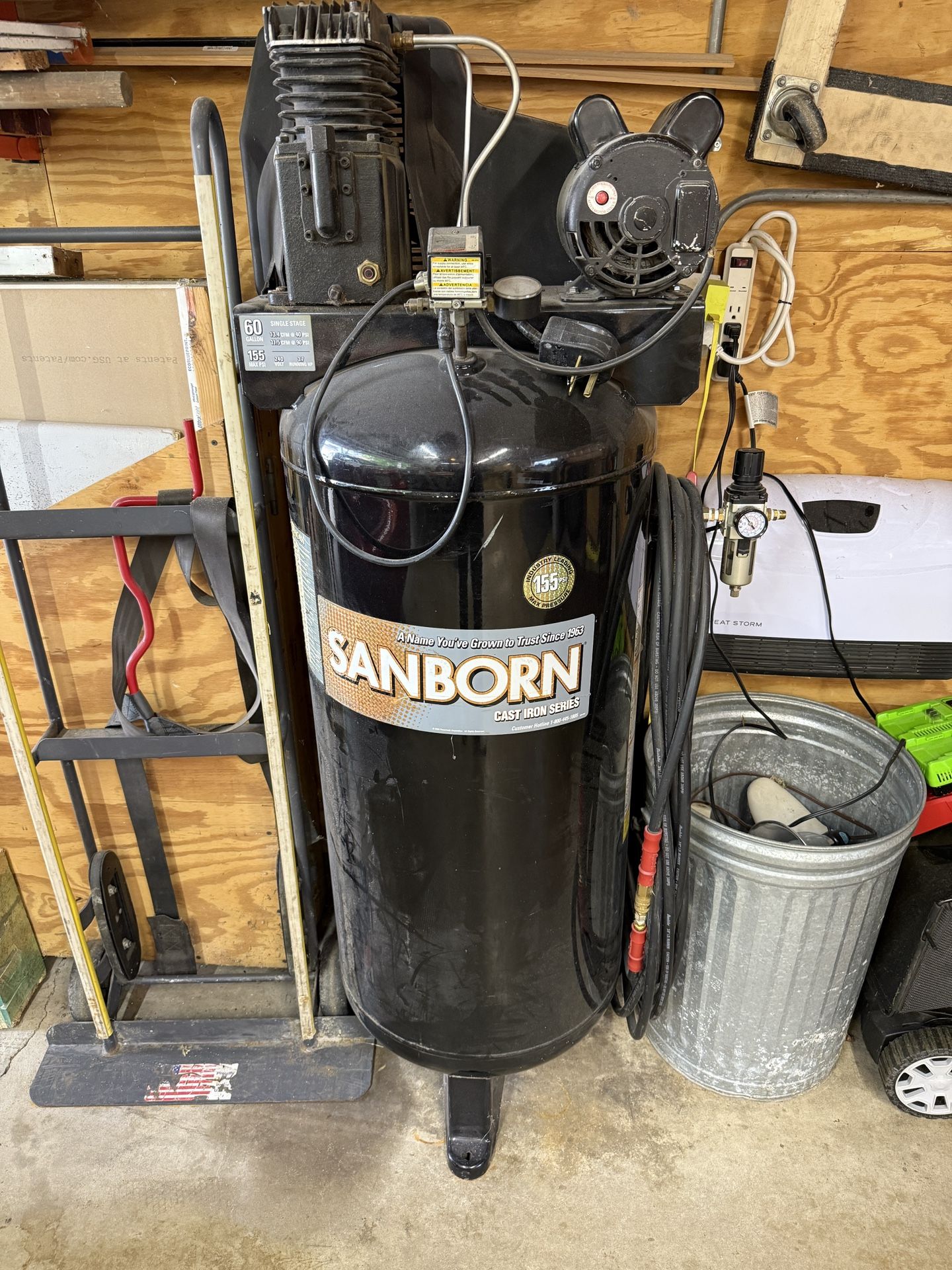 Sanborn 60gal Air Compressor