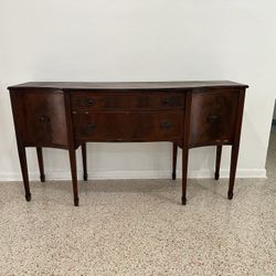 Vintage Wooden Living/dining Room Decorative Table 
