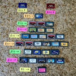 Nintendo Gameboy Advance Collection for $$ From $5 and UP!! (READ THE DESCRIPTION PLZ)