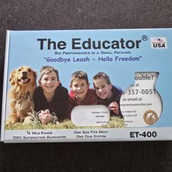 Dog Training Collar The Educator ET-400