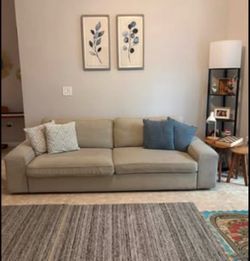 IKEA Queen Sleeper Sofa with pillows