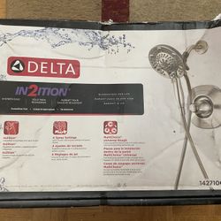 Brand New Delta Shower Head Bathroom