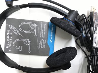 Sennheiser SC 60 USB headset with call control and HD sound