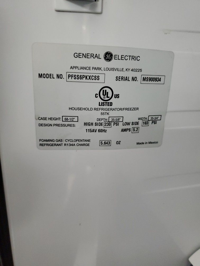 GE Side/side Not Cooling, Fridge Or Freezer Both R/fixit