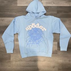 Sp5der Web Hoodie (Sky Blue)
