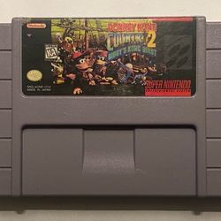 Donkey Kong Diddy Kong’s Quest For Super Nintendo!!! EXCELLENT CONDITION!!