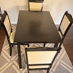 Wooden Dining Table 4 Seater