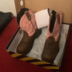 Women’s Justin Steel toe Boots