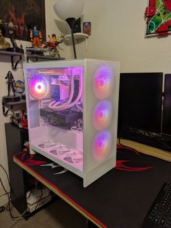 Ryzen 9900X/RX 9060 XT 16GB Gaming PC RGB Mid-Tower