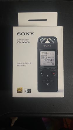 Sony ICD-SX2000 for Sale in Tracy, CA - OfferUp
