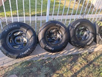 16" Tires On 6x139 Toyota Tundra Wheels 