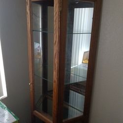 Curio Cabinet (Wooden frame)