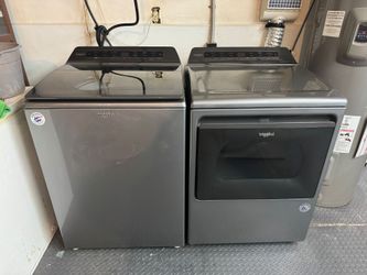 Washer and dryer
