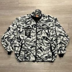
Vintage 1998 Mizuno Nagano Japan Winter Olympics Fleece Jacket Mens Size 3XL