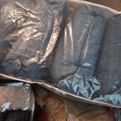 Blue Jean Pillows 