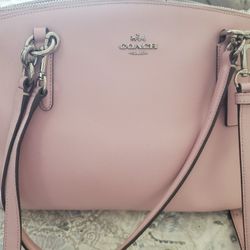 Coach Purse Pink Large Like New!