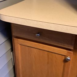 Oak Double Cabinet/countertop/island