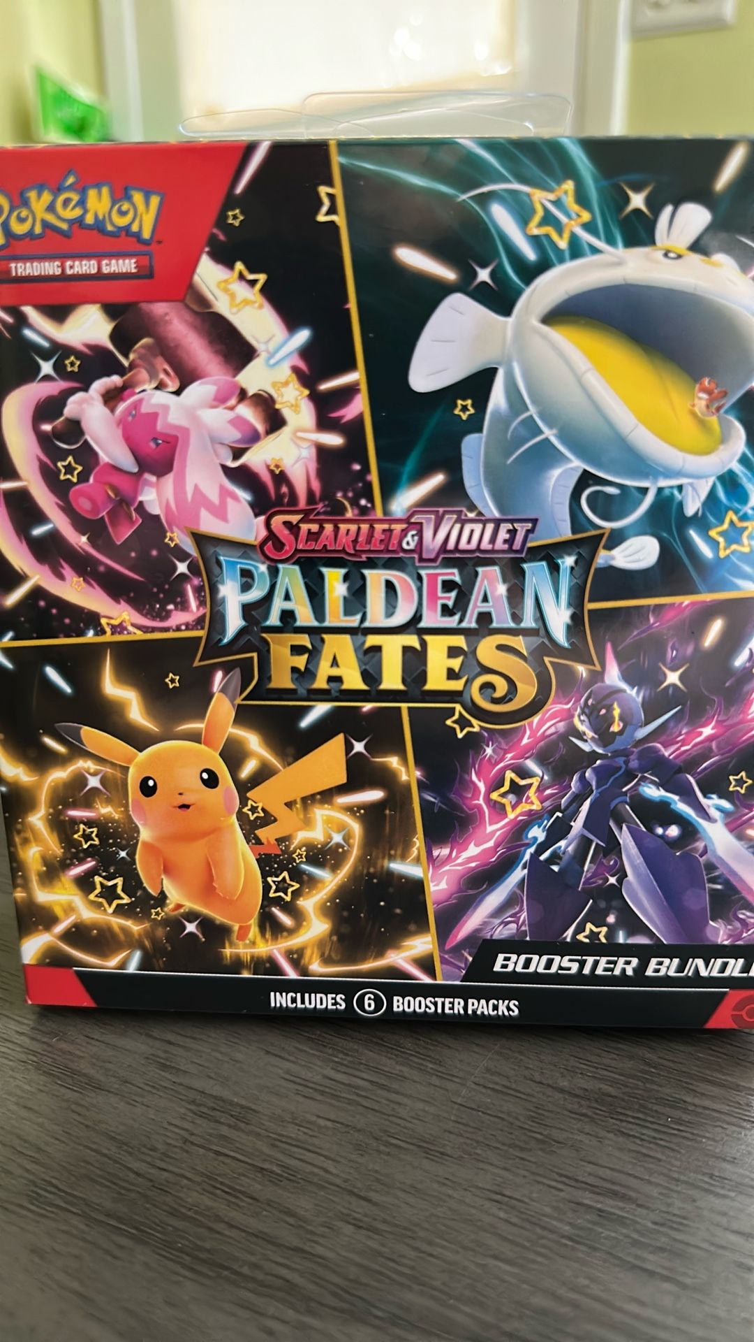 Paldean Fates 6 Pack Booster Bundle
