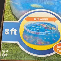 NEW Pool 3D 8 Feet Ft Quick Set Goggles