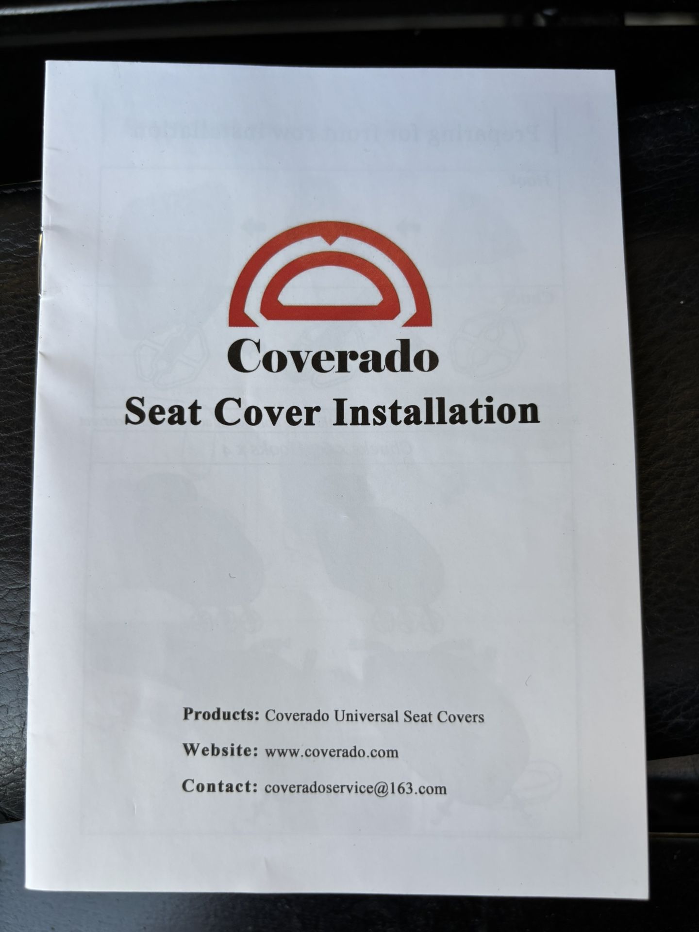 Car Seat Covers Front And Back SUV or VAN