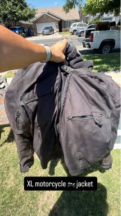 XL motorcycle jacket