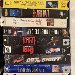 VHS MOVIES IN VERY GOOD CONDITIOY, CRIME, ACTION, DRAMA & COMEDY