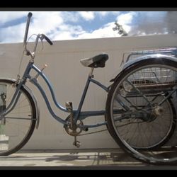 Schwinn Vintage 1970s Town And Country 3 Wheeler Adult Bike/Trike