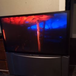 Older 51 Inch Big Screen Tv 